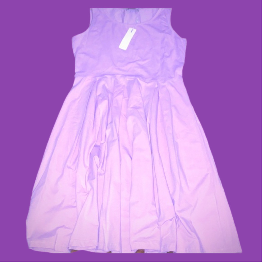 NWT juniors M lilac super soft dress